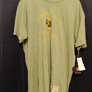 Green Bay Packers Olive T-Shirt Size XL